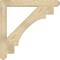 Ekena Millwork Merced Craftsman Rough Sawn Bracket, Douglas Fir, 4"W x 38"D x 38"H BKT04X38X38MRC04RDF - alternate 3